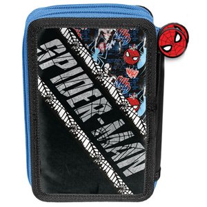 Penál Spiderman dvoupatrový-10